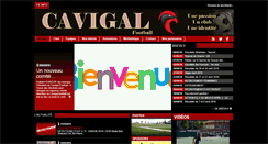 Desktop Screenshot of cavigalfootball.com
